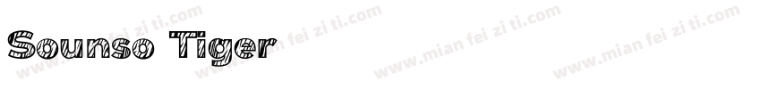 Sounso Tiger字体转换
